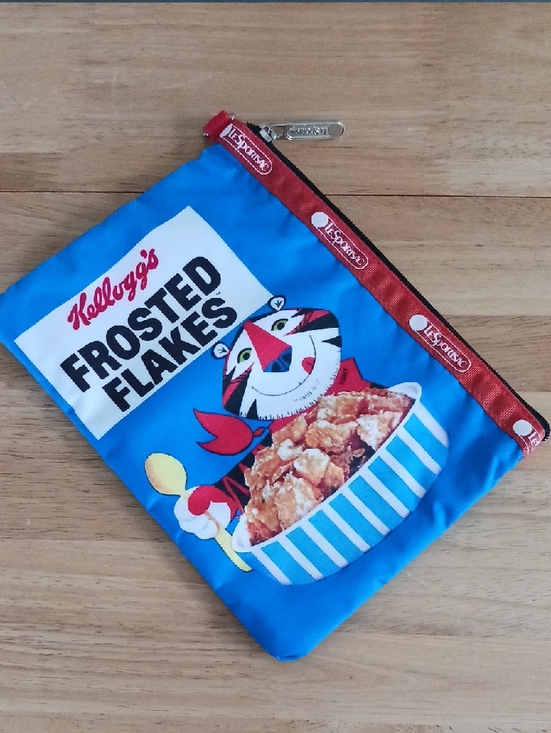 Lesportsac Handbags - LeSportsac x Kellogg's Frosted Flakes Nylon Zipper Pouch